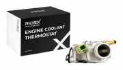 RIDEX 316T0231 Thermostat Kühlmittel Kühlwasserthermostat mit Gehäuse mit mit