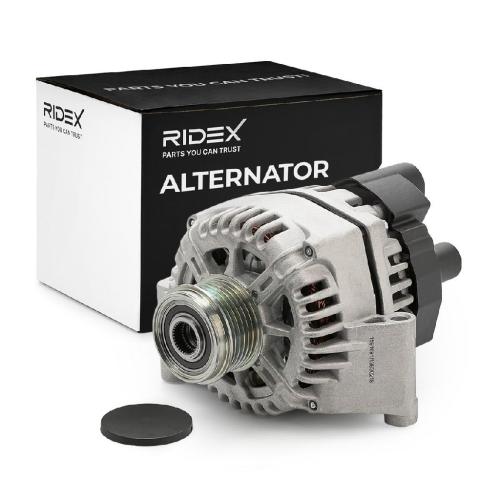 RIDEX 4G0030 Lichtmaschine 90A 14V Drehrichtung im Uhrzeigersinn mit für OPEL Bild RIDEX 4G0030 Lichtmaschine 90A 14V Drehrichtung im Uhrzeigersinn mit für OPEL