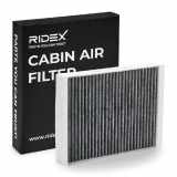 RIDEX 424I0726 Innenraumfilter Pollenfilter Aktivkohlefilter Höhe: 35 Breite: