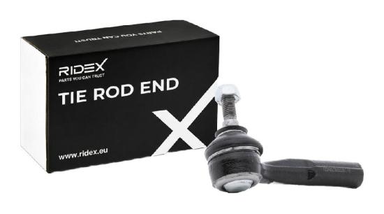 RIDEX Spurstangenkopf Vorderachse links Traggelenk FM14X1.5 RHT MM10X1.5 RHT Bild RIDEX Spurstangenkopf Vorderachse links Traggelenk FM14X1.5 RHT MM10X1.5 RHT