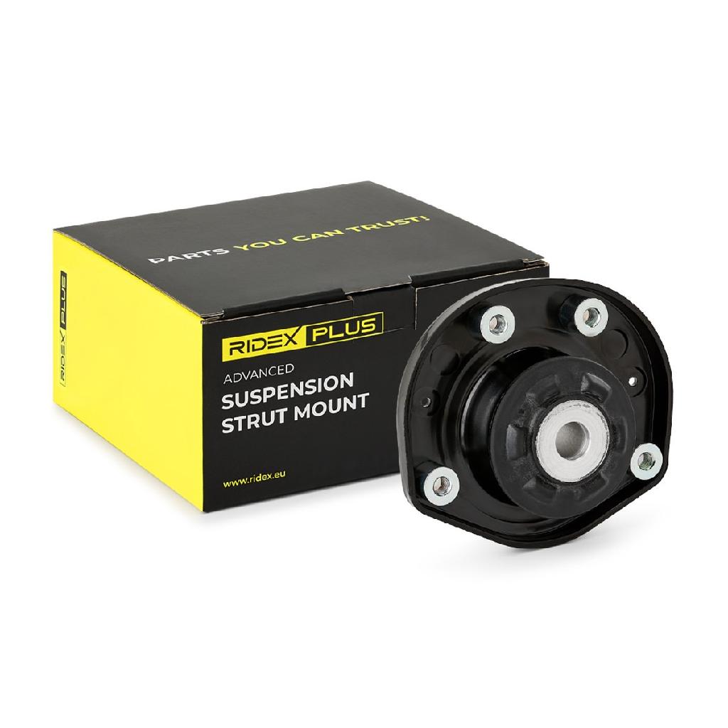 RIDEX PLUS 1180S0057P Federbeinstützlager ohne Wälzlager Vorne beidseitig für VW