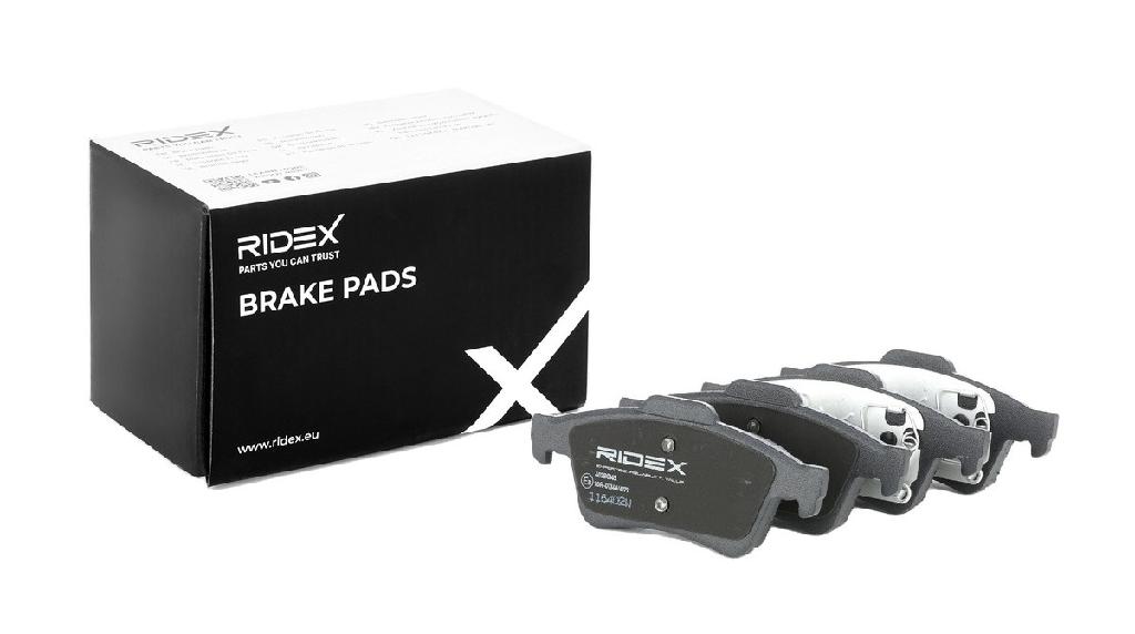 RIDEX Bremsbelagsatz Bremsbeläge Hinten für FORD Focus II Schrägheck FOCUS III