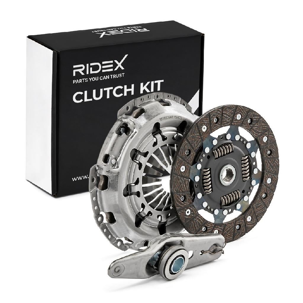 RIDEX 479C0138 Kupplungssatz für VW Golf 5II Schrägheck (5G1, BQ1, BE1, BE2)