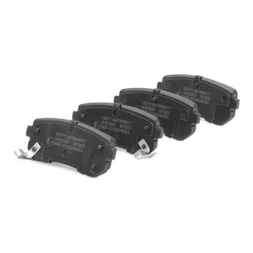 RIDEX Bremsbelagsatz Bremsbeläge Hinten für HYUNDAI Tucson (TL, TLE) für KIA Bild RIDEX Bremsbelagsatz Bremsbeläge Hinten für HYUNDAI Tucson (TL, TLE) für KIA