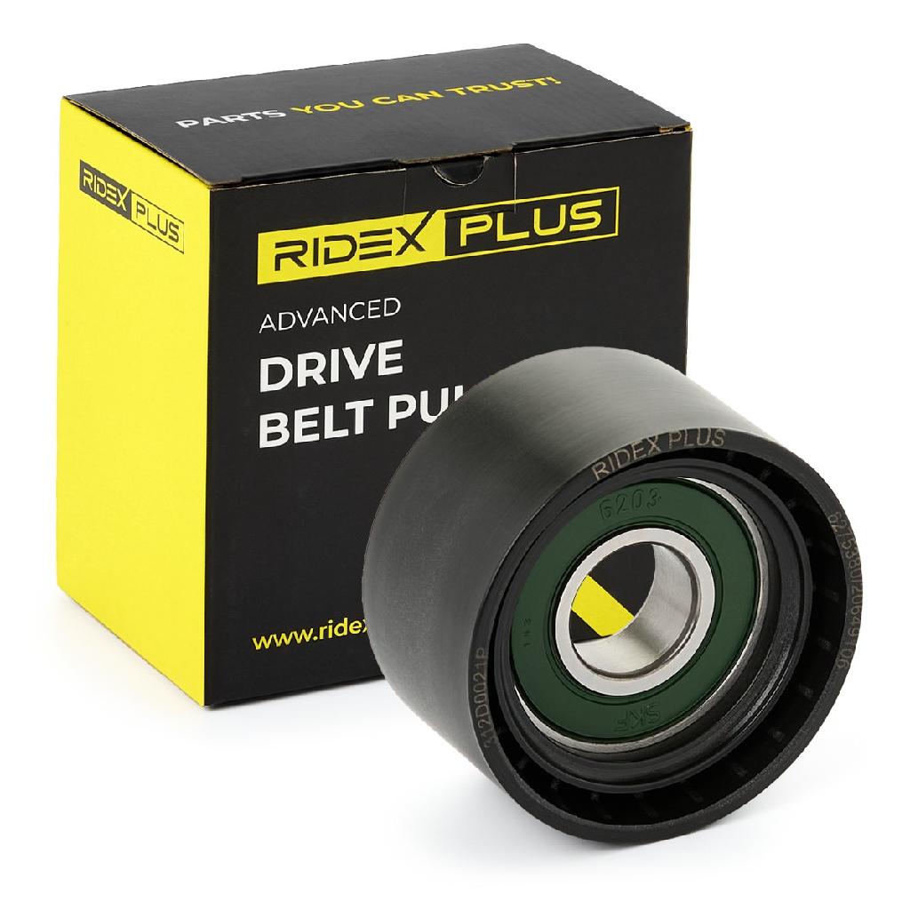 RIDEX PLUS Umlenk- / Führungsrolle Keilrippenriemen passend für MERCEDES-BENZ