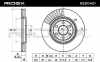 RIDEX 82B0451 1x Bremsscheibe Vorne Ø320mm Belüftet für NISSAN 402063X00B Bild RIDEX 82B0451 1x Bremsscheibe Vorne Ø320mm Belüftet für NISSAN 402063X00B