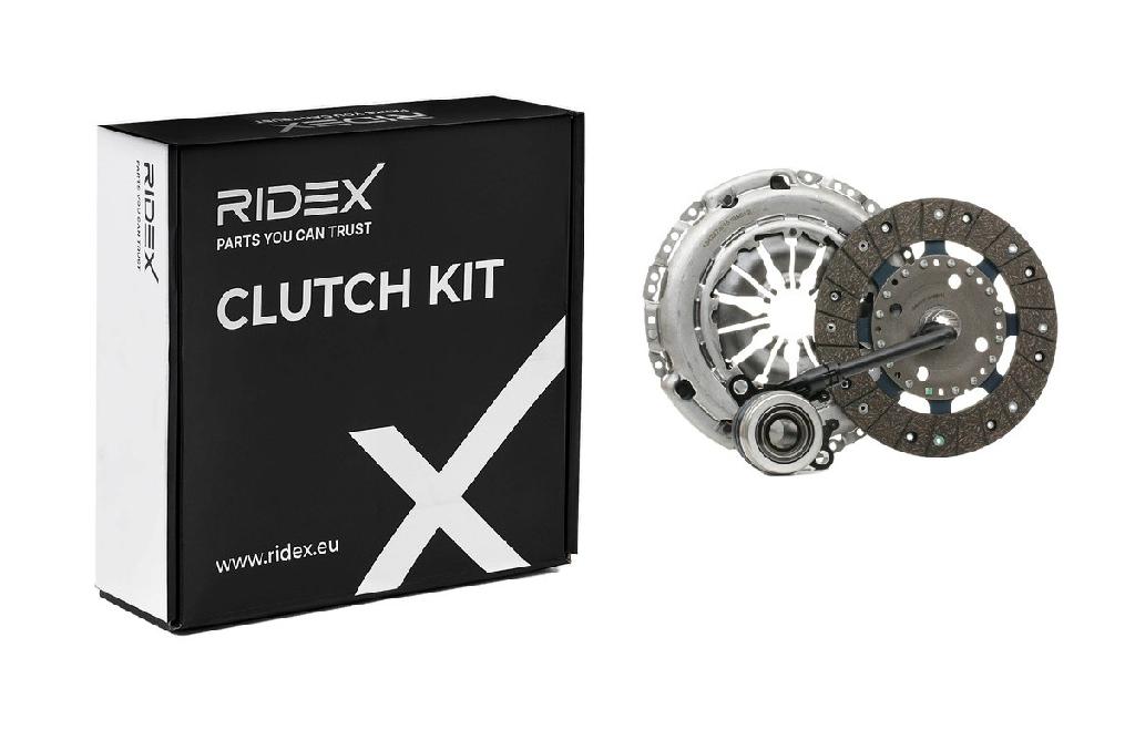 RIDEX 479C0261 Kupplungssatz für NISSAN Qashqai / Qashqai +2 I (J10, NJ10)