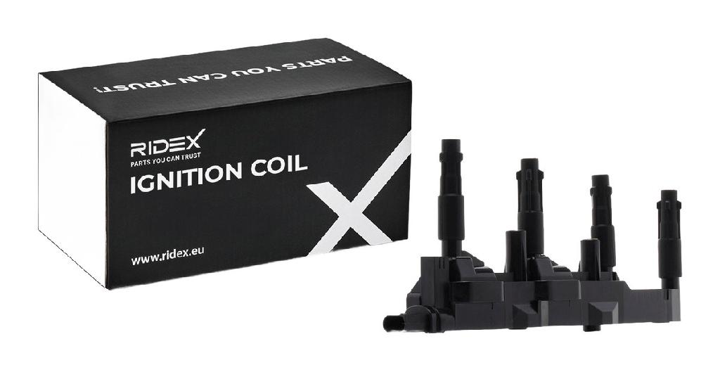 RIDEX 689C0225 Zündspule passend für MERCEDES-BENZ A-Klasse (W168) 0001501380