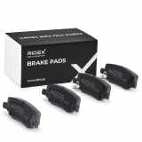 RIDEX Bremsbelagsatz Bremsbeläge Hinten für JEEP WRANGLER III (JK) für DODGE