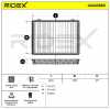 RIDEX 424I0260 Innenraumfilter Pollenfilter Aktivkohlefilter Höhe: 27 Breite: Bild RIDEX 424I0260 Innenraumfilter Pollenfilter Aktivkohlefilter Höhe: 27 Breite: