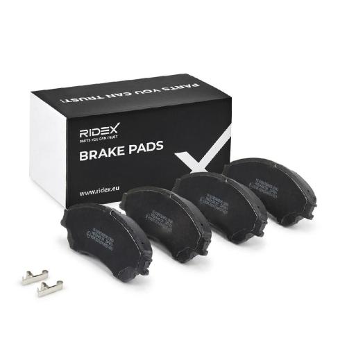 RIDEX Bremsbelagsatz Bremsbeläge Vorne für SUZUKI VITARA (LY) SX4 S-Cross (JY) Bild RIDEX Bremsbelagsatz Bremsbeläge Vorne für SUZUKI VITARA (LY) SX4 S-Cross (JY)
