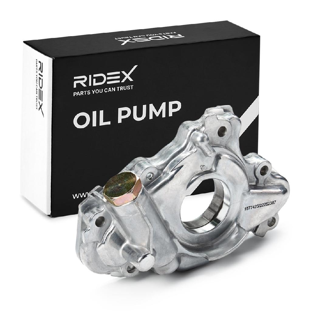 RIDEX 596O0165 Ölpumpe Motorölpumpe für TOYOTA Yaris Schrägheck (P9) 151000D030