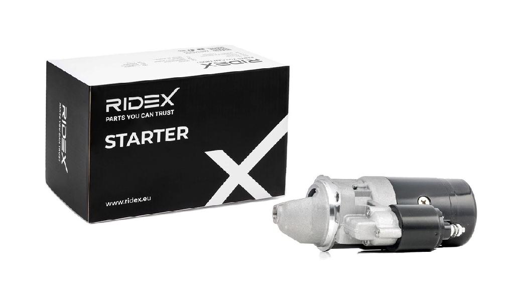 RIDEX Motor Starter/Anlasser 2,2kW passend für MERCEDES-BENZ Stufenheck (W123)