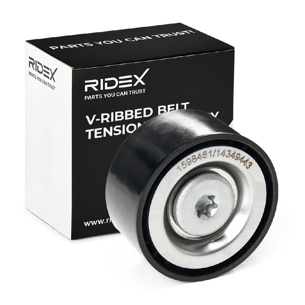 RIDEX 310T0282 Spannrolle Keilrippenriemen passend für MERCEDES-BENZ 6512000770