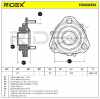RIDEX 1180S0332 Federbeinstützlager ohne Kugellager Vorne für FORD DD3234380B Bild RIDEX 1180S0332 Federbeinstützlager ohne Kugellager Vorne für FORD DD3234380B