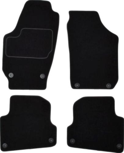 CUSTOPOL SKO35C Fußmatten Set Vorne und Hinten für SKODA Fabia II Combi Bild CUSTOPOL SKO35C Fußmatten Set Vorne und Hinten für SKODA Fabia II Combi