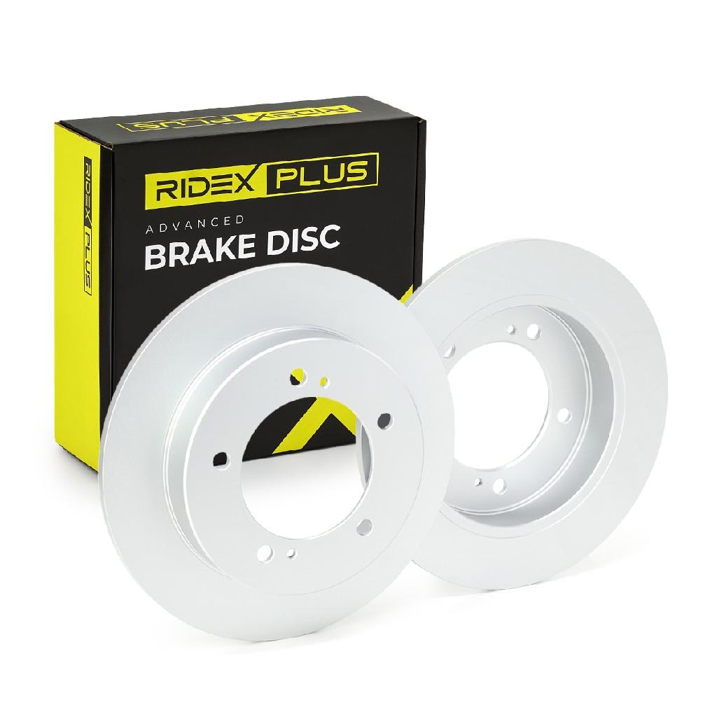 RIDEX PLUS 82B0147P 2x Bremsscheiben Vorne Ø290,2mm voll für SUZUKI JIMNY