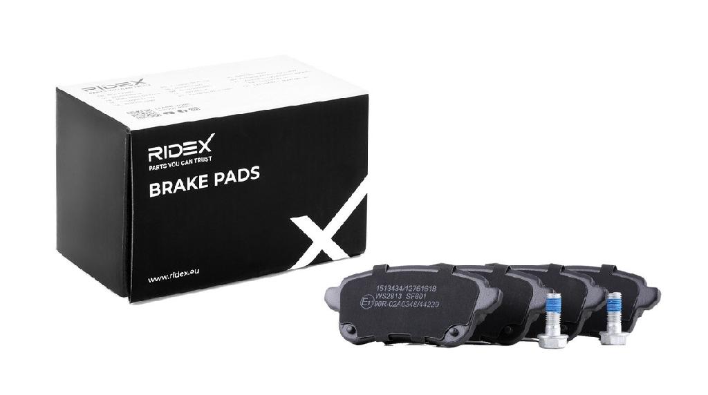 RIDEX Bremsbelagsatz Bremsbeläge Hinten für RENAULT Megane 1II Grandtour (KZ0/1)