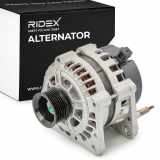 RIDEX 4G0142 Lichtmaschine 70A 12V Drehrichtung im Uhrzeigersinn mit für VW
