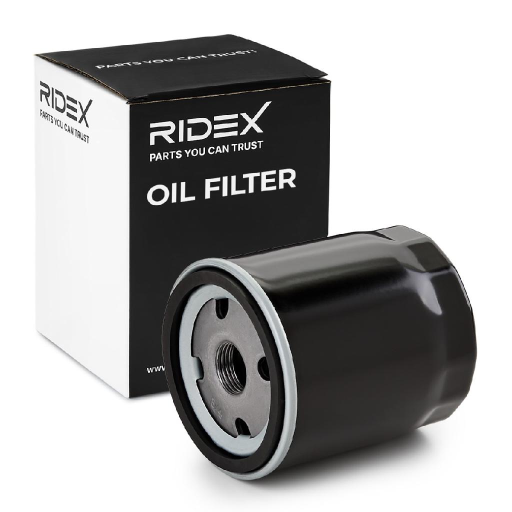 RIDEX Ölfilter Motorölfilter Anschraubfilter 7O0275 für VW POLO (9N) für BMW