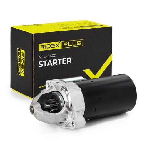 RIDEX PLUS Motor Starter/Anlasser 2kW passend für MERCEDES-BENZ Stufenheck Bild RIDEX PLUS Motor Starter/Anlasser 2kW passend für MERCEDES-BENZ Stufenheck