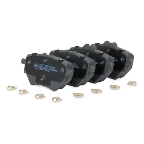 RIDEX Bremsbelagsatz Bremsbeläge Hinten für OPEL Corsa F GRANDLAND X (A18) Bild RIDEX Bremsbelagsatz Bremsbeläge Hinten für OPEL Corsa F GRANDLAND X (A18)