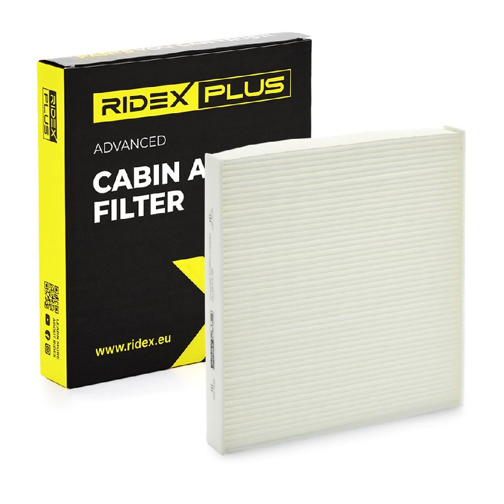RIDEX PLUS 424I0386P Innenraumfilter Pollenfilter Höhe: 30 Breite: 235 Länge: