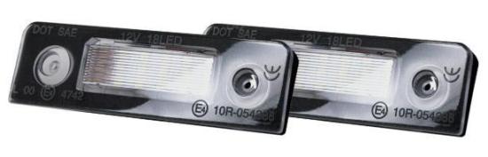 AMiO 04558 Kennzeichenbeleuchtung LED für SKODA Octavia II Combi (1Z5) ROOMSTER Bild AMiO 04558 Kennzeichenbeleuchtung LED für SKODA Octavia II Combi (1Z5) ROOMSTER