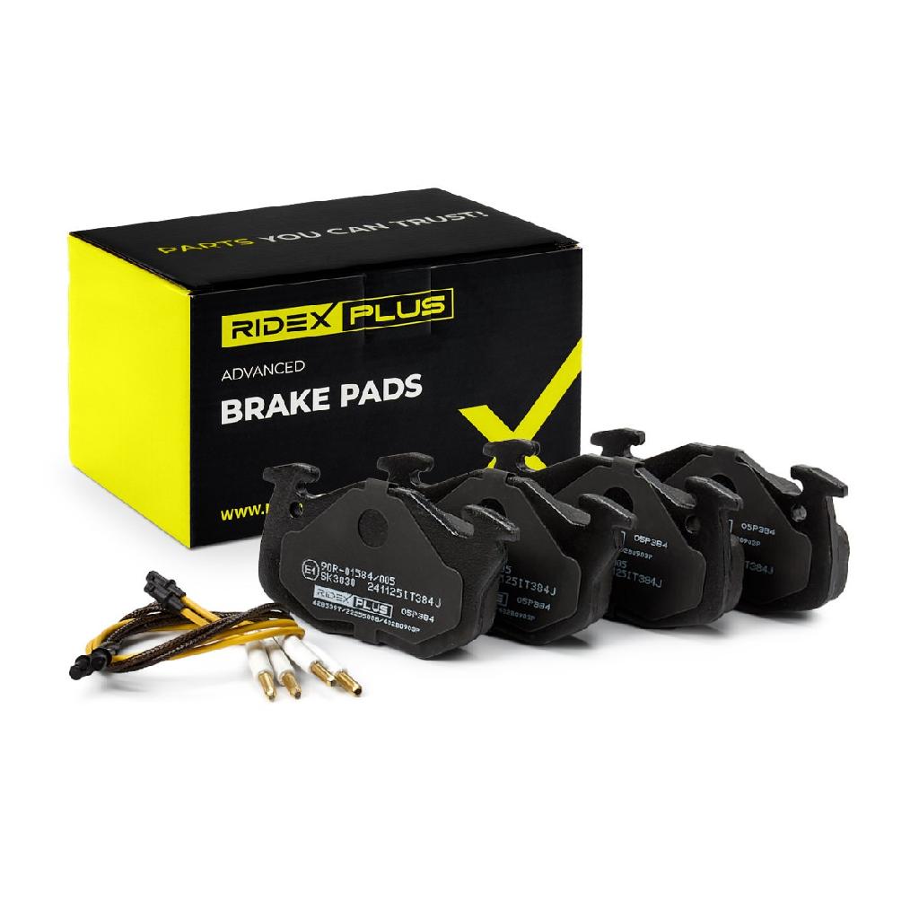 RIDEX PLUS Bremsbelagsatz Bremsbeläge Vorne passend für PEUGEOT 205 II (20A/C)