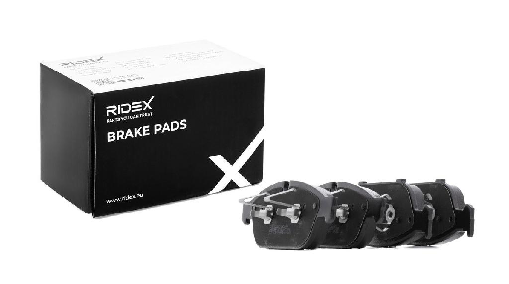 RIDEX Bremsbelagsatz Bremsbeläge Vorne für AUDI A6 Avant (4G5, 4GD, C7) A8