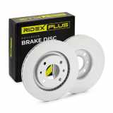 RIDEX PLUS 82B0381P 2x Bremsscheiben Vorne Ø266mm Belüftet E169002