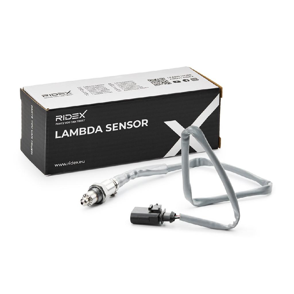 RIDEX 3922L0819 Lambdasonde Oxygen O2 Sensor Beheizt für VW Golf 5II Schrägheck
