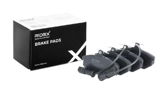 RIDEX Bremsbelagsatz Bremsbeläge Vorne für VW Golf 1II (1H1) Golf 1I (19E, 1G1) Bild RIDEX Bremsbelagsatz Bremsbeläge Vorne für VW Golf 1II (1H1) Golf 1I (19E, 1G1)