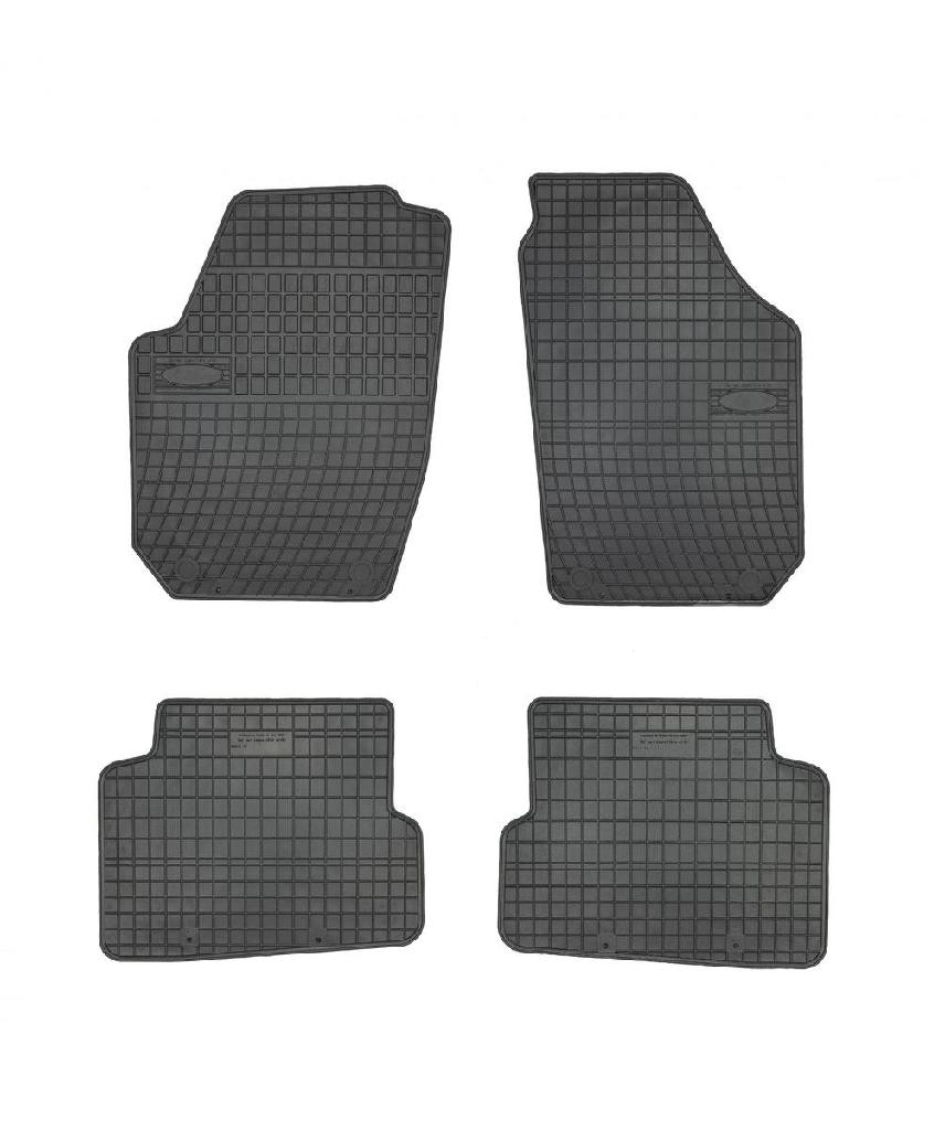FROGUM 0017 Fußmatten Set Vorne und Hinten für SKODA Fabia II Schrägheck
