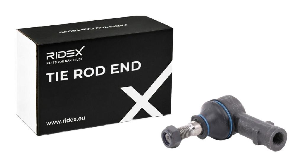 RIDEX Spurstangenkopf außen beidseitig Vorderachse Traggelenk M12X1.5 914T0034