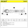 RIDEX Axialgelenk Spurstange für AUDI A4 Avant (8K5, B8) Bild RIDEX Axialgelenk Spurstange für AUDI A4 Avant (8K5, B8)