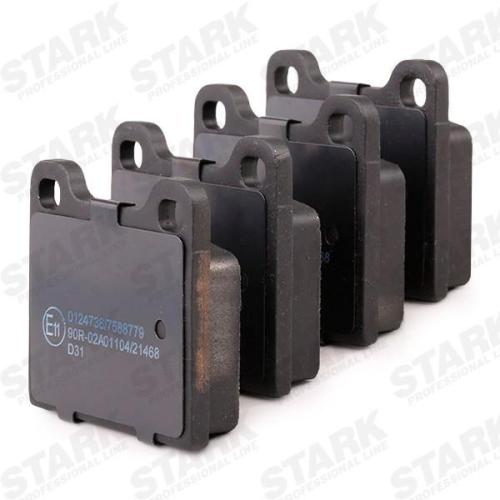 STARK Bremsbelagsatz Bremsbeläge Hinten für OPEL Corsa D Schrägheck (S07) Bild STARK Bremsbelagsatz Bremsbeläge Hinten für OPEL Corsa D Schrägheck (S07)