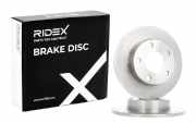RIDEX 82B0906 2x Bremsscheiben Hinten Ø245mm voll für AUDI A8 (4D2, 4D8)