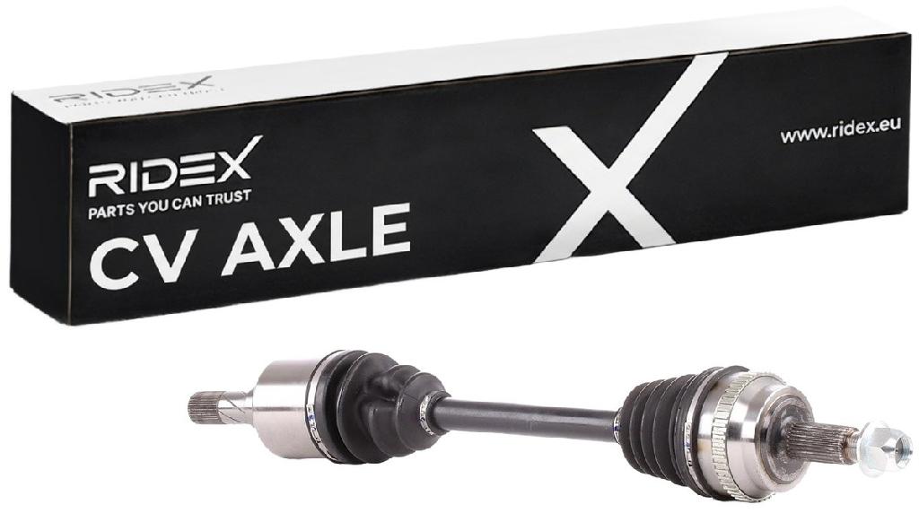 RIDEX Antriebswelle Achswelle Vorderachse/Vorne links für RENAULT 4417083