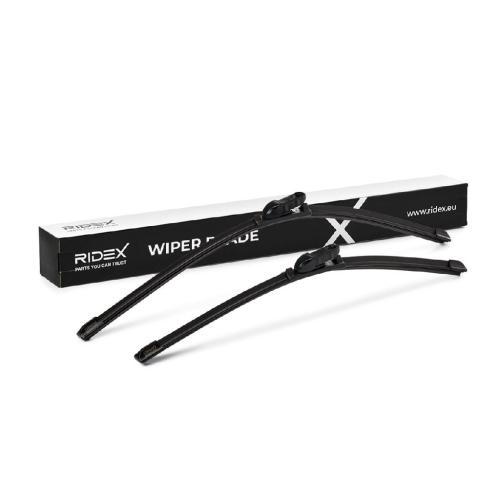 2x RIDEX Scheibenwischer Satz Wischerblätter Satz mit Spoiler Vorne Länge 1: Top Bild 2x RIDEX Scheibenwischer Satz Wischerblätter Satz mit Spoiler Vorne Länge 1: Top
