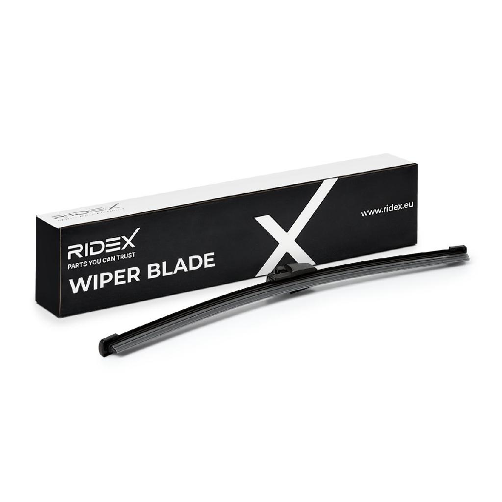 RIDEX 298W0387 Heckscheibenwischer Flach ohne Spoiler Hinten 300mm für VW