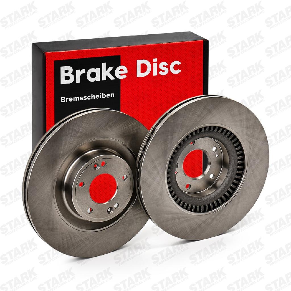 STARK SKBD-0023802 2x Bremsscheiben Vorne Ø345mm innenbelüftet für HYUNDAI