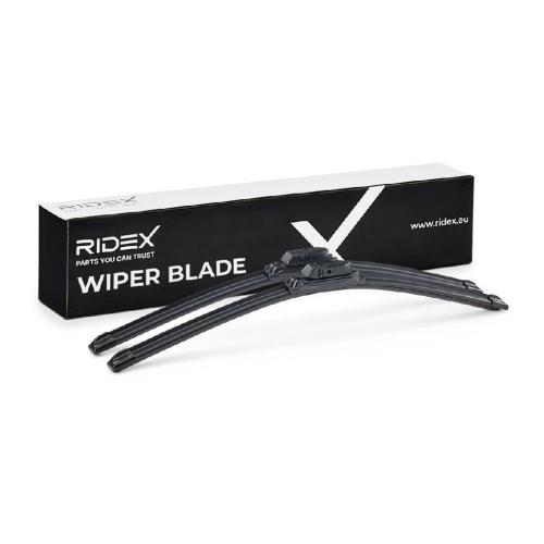 2x RIDEX Scheibenwischer Satz Wischerblätter Satz mit Spoiler Vorne Länge 1: Top Bild 2x RIDEX Scheibenwischer Satz Wischerblätter Satz mit Spoiler Vorne Länge 1: Top