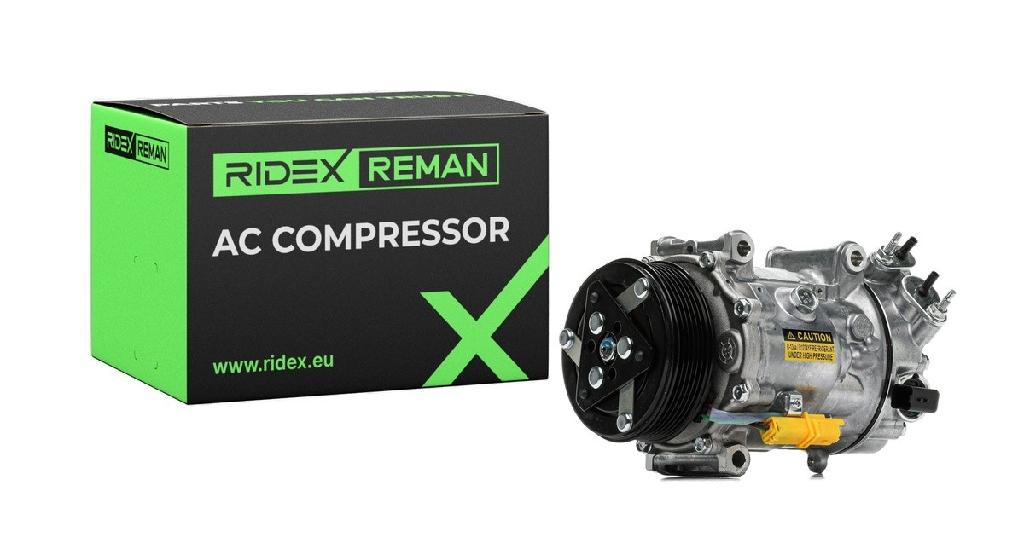 RIDEX REMAN A/C Kompressor für Klimaanlage Klimakompressor mit ID: SD7C16 mit