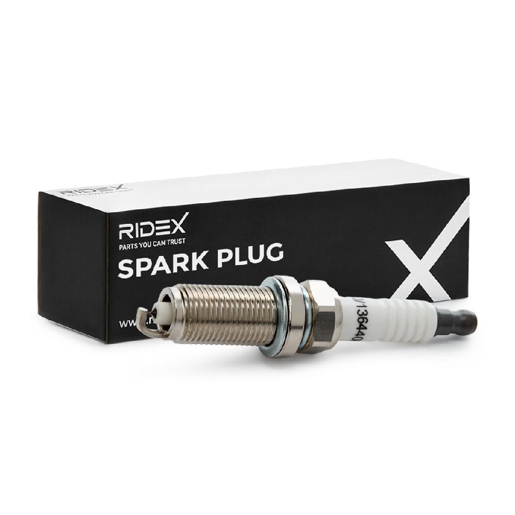 RIDEX 686S0032 Zündkerze Iridium Spanner Size: 16 mm Gewindelänge: 26,5 für BMW