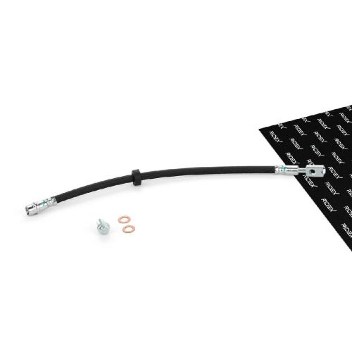RIDEX Bremsschlauch 83B0231 VORNE BREMSSCHLÄUCHE Länge: 384mm mit Hohlschraube Bild RIDEX Bremsschlauch 83B0231 VORNE BREMSSCHLÄUCHE Länge: 384mm mit Hohlschraube