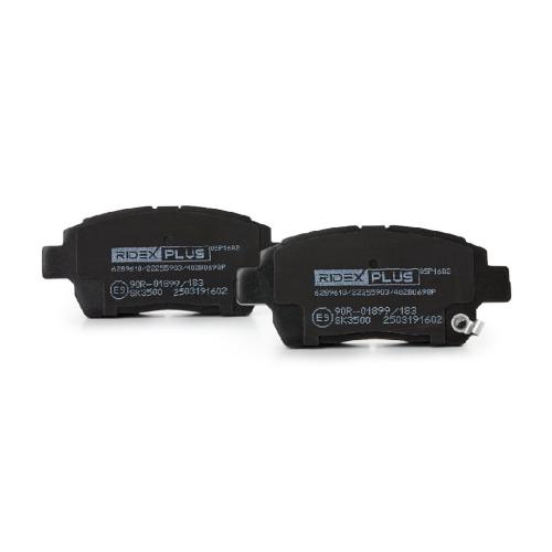 RIDEX PLUS Bremsbelagsatz Bremsbeläge Vorne für TOYOTA Yaris Schrägheck (P1) Bild RIDEX PLUS Bremsbelagsatz Bremsbeläge Vorne für TOYOTA Yaris Schrägheck (P1)