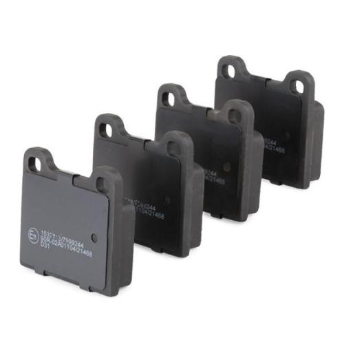 RIDEX Bremsbelagsatz Bremsbeläge Hinten für OPEL Corsa D Schrägheck (S07) Bild RIDEX Bremsbelagsatz Bremsbeläge Hinten für OPEL Corsa D Schrägheck (S07)