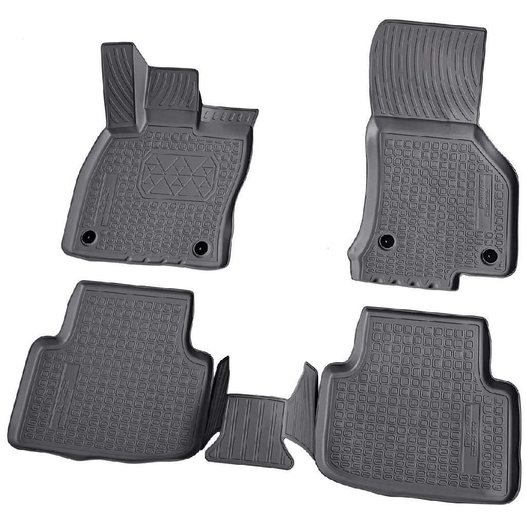 RECAMBO F-6280 Fußmatten Set Vorne und Hinten für VW Passat Variant