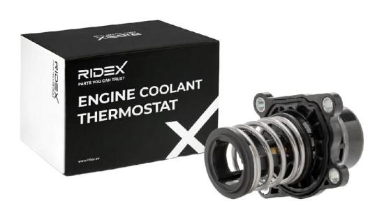 RIDEX 316T0155 Thermostat Kühlmittel Kühlwasserthermostat mit Gehäuse mit mit Bild RIDEX 316T0155 Thermostat Kühlmittel Kühlwasserthermostat mit Gehäuse mit mit